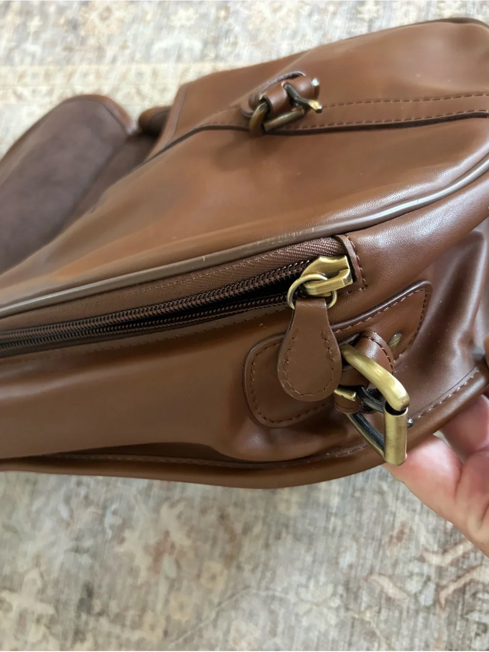 Gun Tote'N Mamas Saddlebag Concealed Carry Purse sling bag